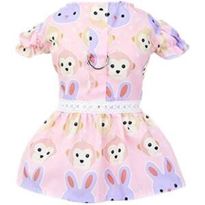 犬用 ワンピース ピンク XL AA0644拍卖