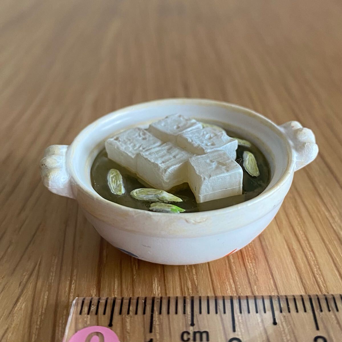 【ジャンク】リーメント(単品)*湯豆腐*ぷちサンプル バラ売り ミニチュア ドールハウス 和食 土鍋拍卖