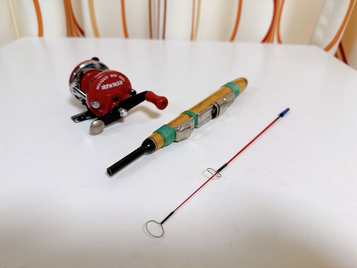 ワカサギ釣りセット アルファタックル ワカサギ ミニ 穴釣り拍卖