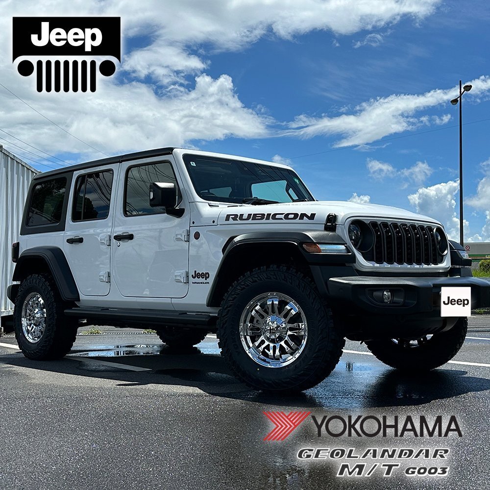 【Wrangler】 Balano ラングラー JK JL タイヤホイール 4本セット YOKOHAMA ジオランダー MT G003 265/70R17 275/70R17 285/70R17 新品拍卖