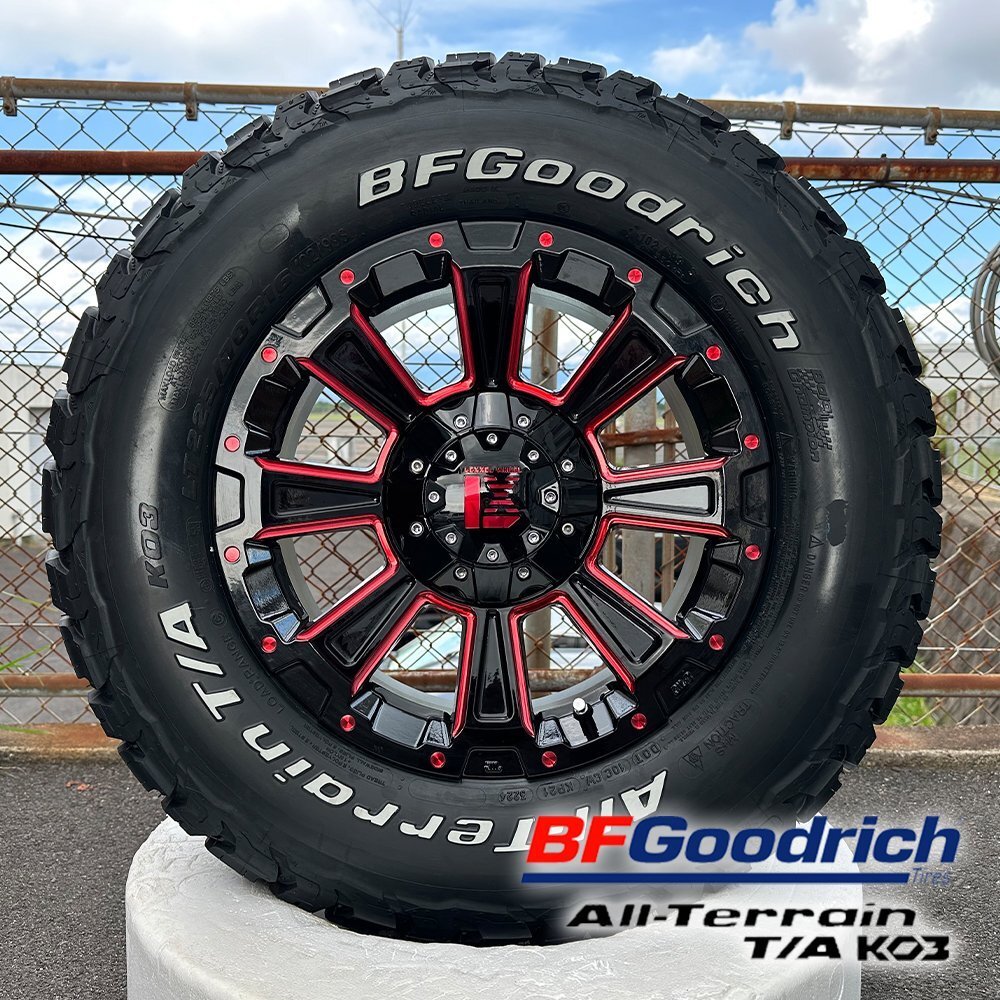 16インチ デリカD5 エクストレイル RAV4 BF Goodrich T/A KO3 215/70R16 225/70R16 235/70R16 LEXXEL DeathRock タイヤホイールセット拍卖