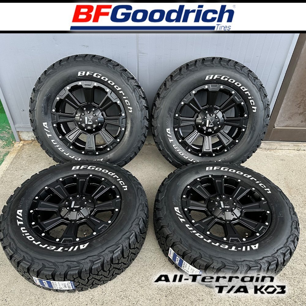 16インチ デリカD5 エクストレイル RAV4 BF Goodrich T/A KO3 215/70R16 225/70R16 235/70R16 LEXXEL DeathRock タイヤホイールセット拍卖