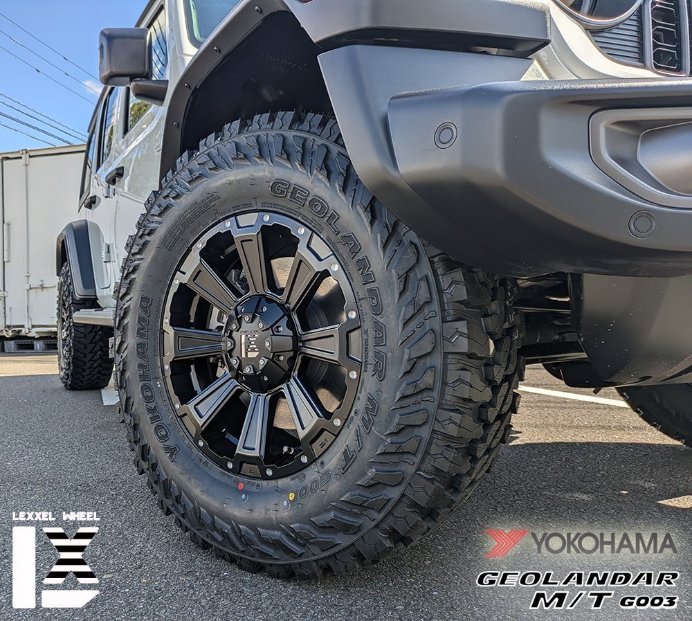JK JL ラングラー LEXXEL DeathRock ヨコハマ ジオランダー MT G003 265/70R17 285/70R17 275/70R17 33x12.50R17 35x12.50R17拍卖