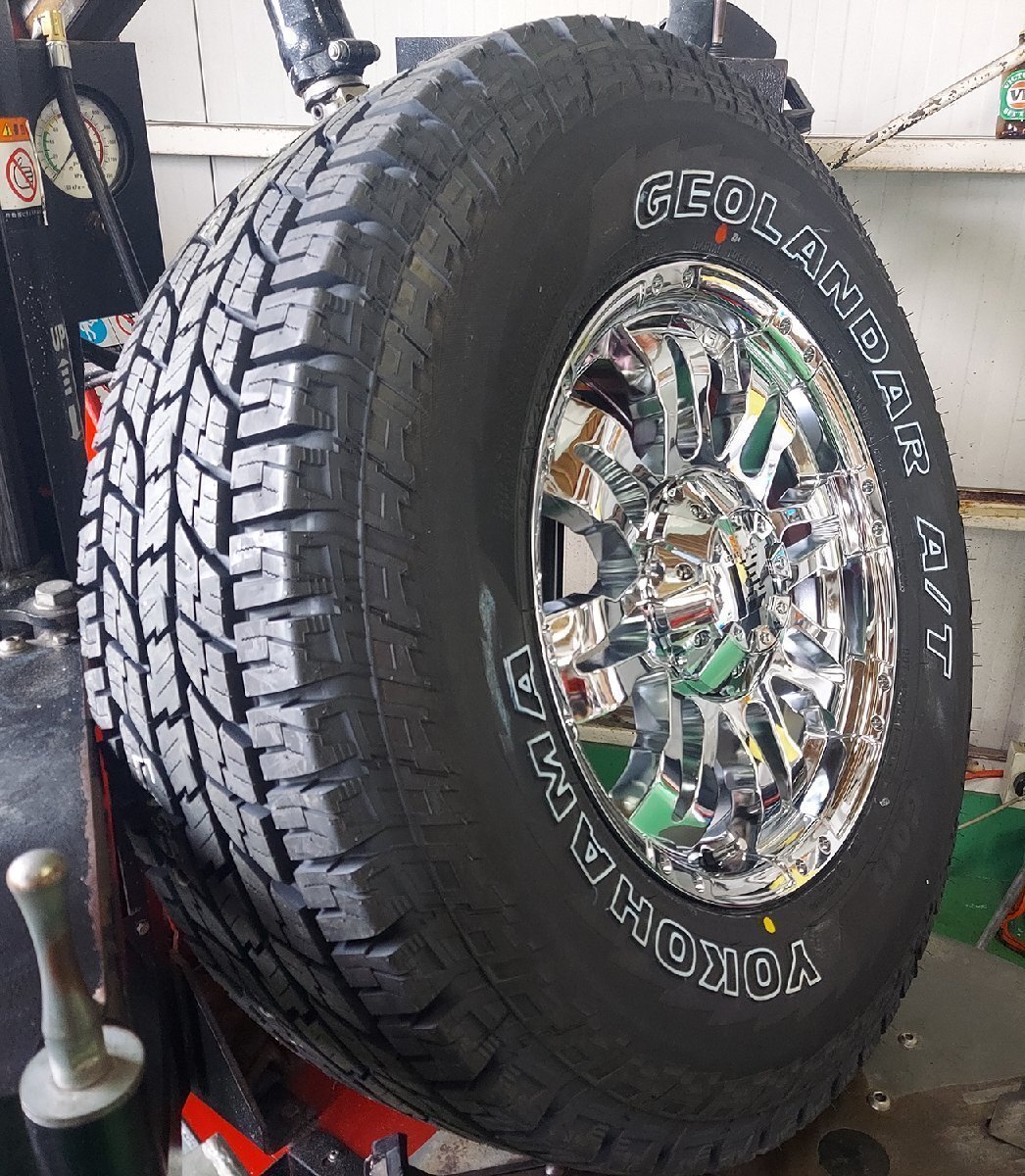 LEXXEL Balano RAV4 D5 CX8 CX5 エクストレイル ヨコハマ ジオランダーAT G015 225/60R17 225/65R17 245/65R17 タイヤホイール 17インチ拍卖
