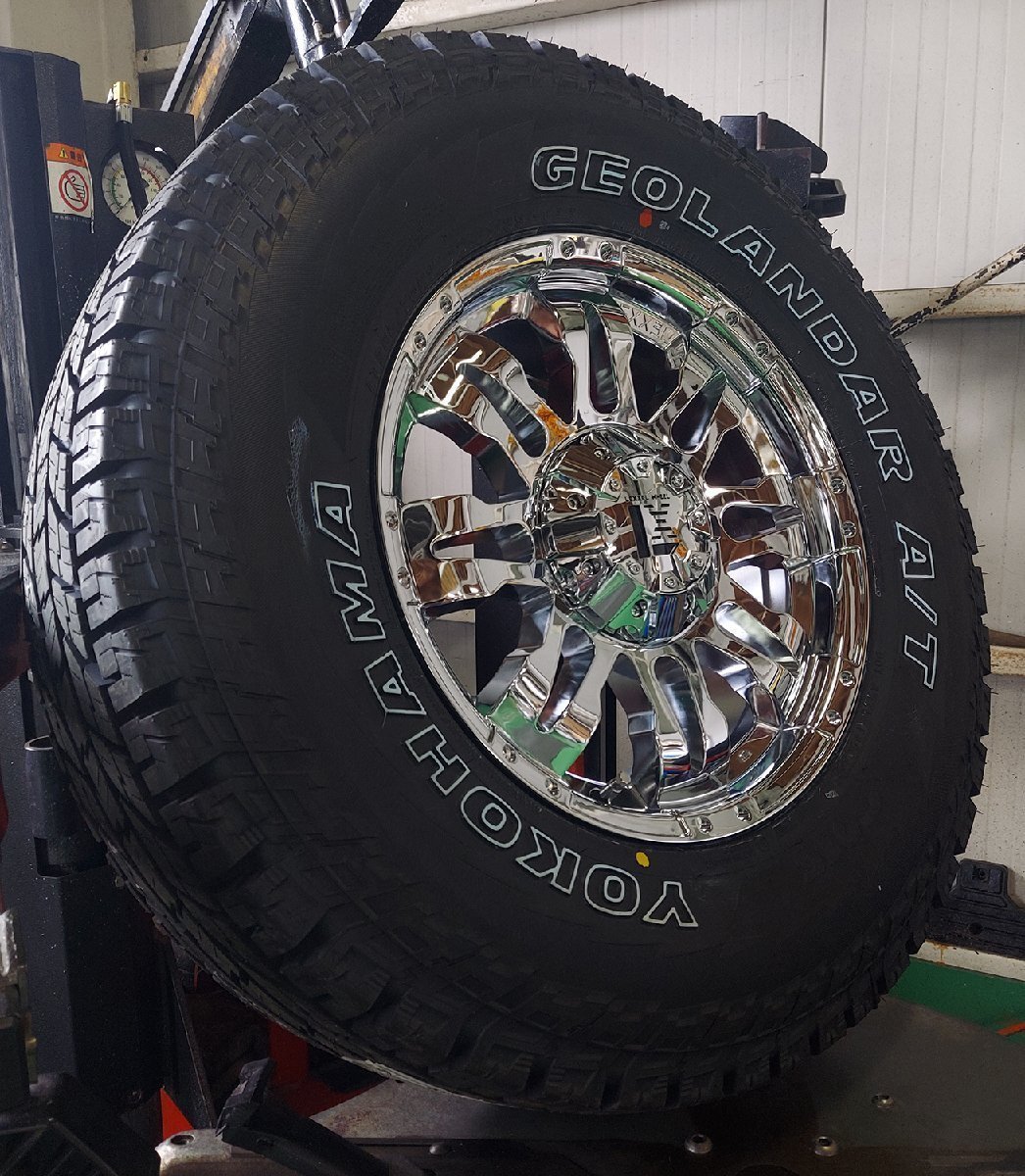 LEXXEL Balano RAV4 D5 CX8 CX5 エクストレイル ヨコハマ ジオランダーAT G015 225/60R17 225/65R17 245/65R17 タイヤホイール 17インチ拍卖
