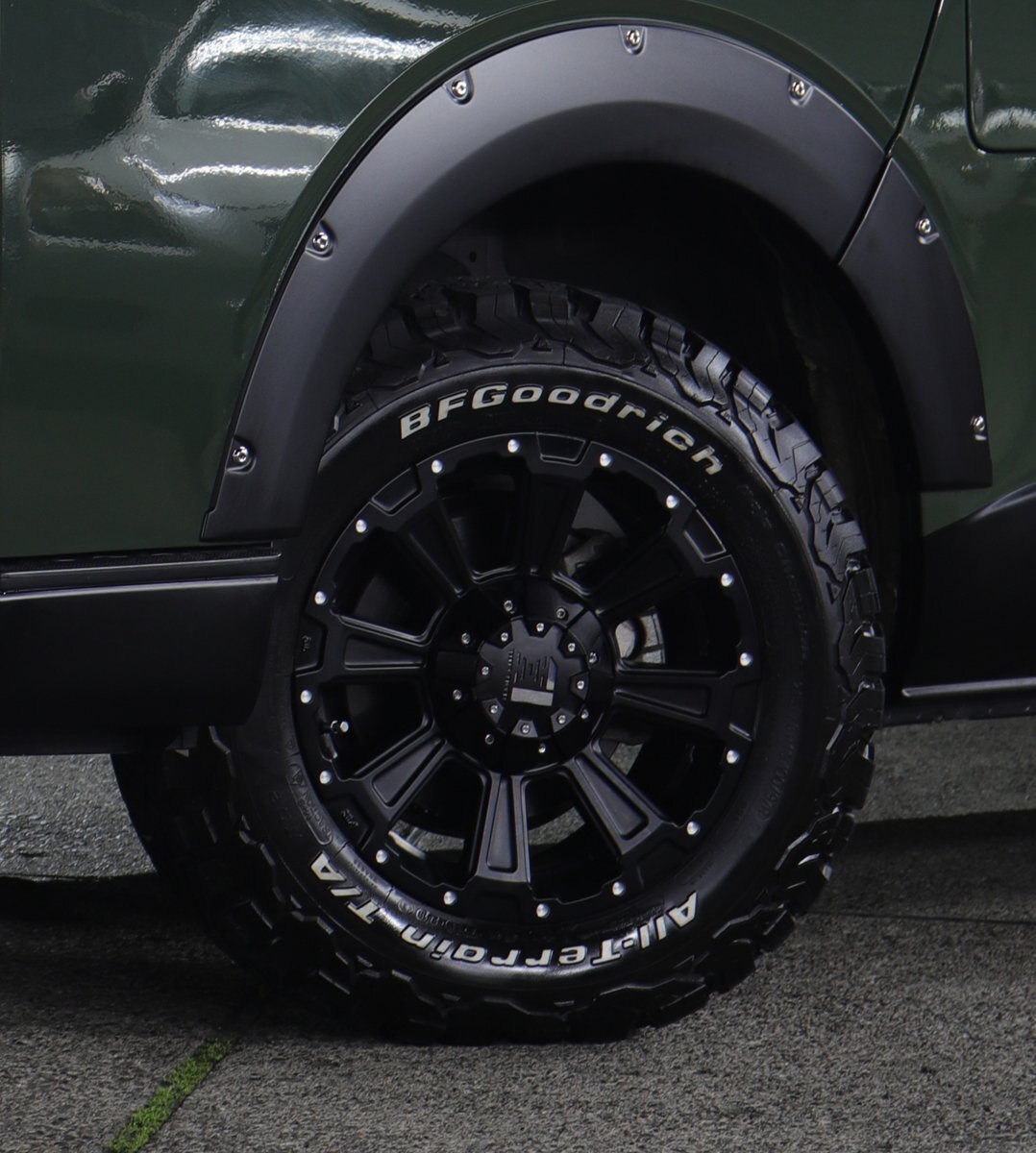 LEXXEL【DeathRock】200系ハイエース レジアスエース HIACE 16インチ BF グッドリッチ オールテレーン KO2 215/70R16 ホワイトレター拍卖