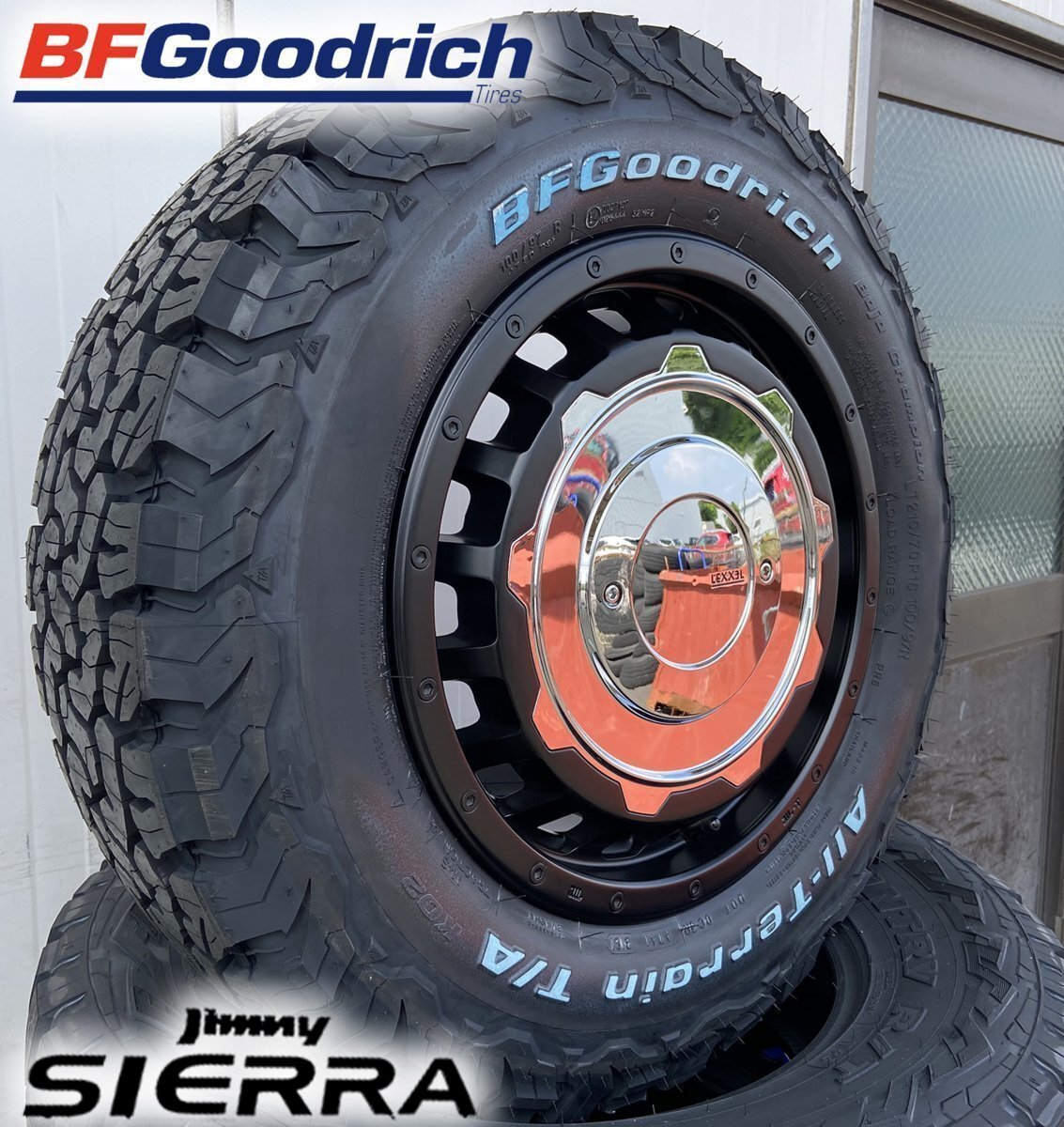 ジムニー シエラ JB74W LEXXEL SwaGGer Old BF Goodrich ALLTERRAIN KO2 215/70R16 225/70R16 225/75R16 タイヤホイールセット 16インチ拍卖