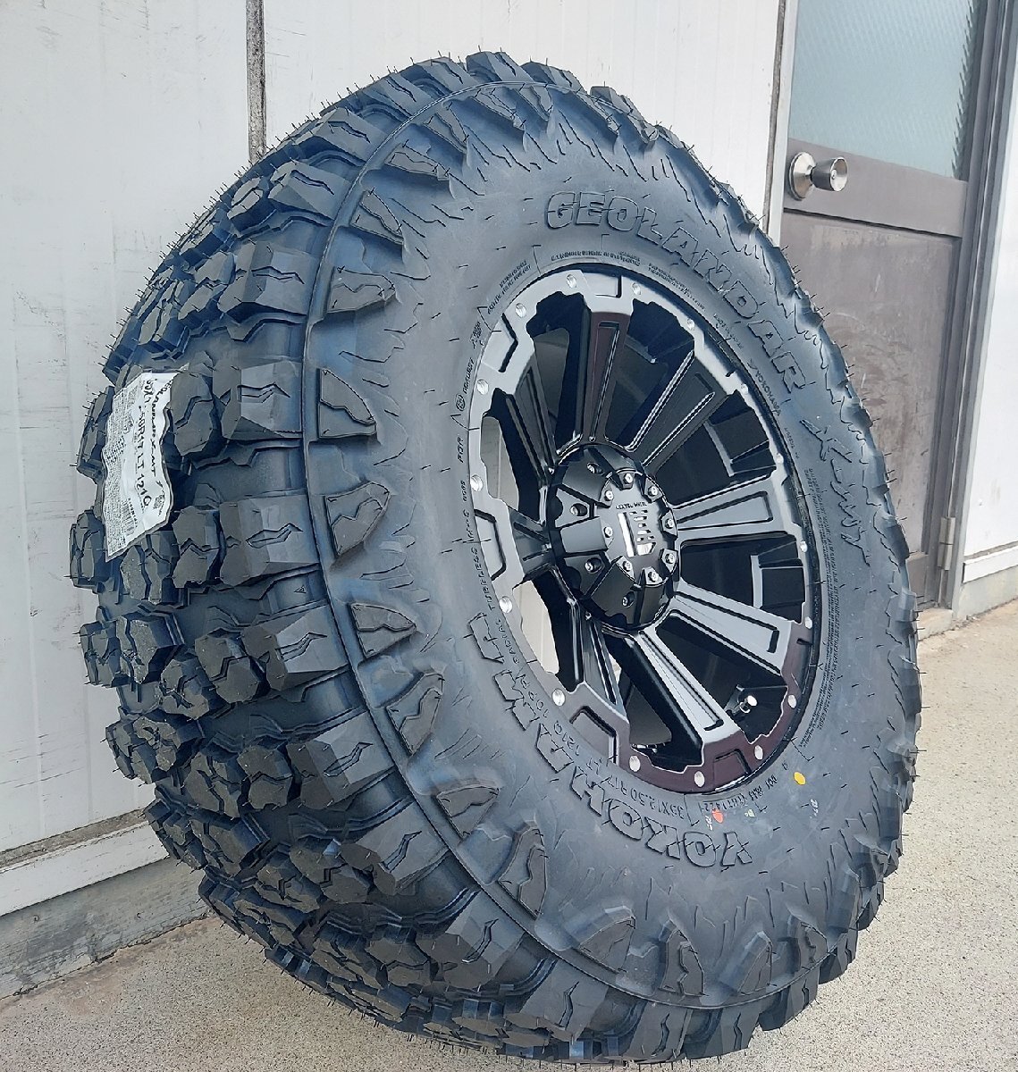 LEXXEL DeathRock ヨコハマ ジオランダー X-MT G005 35x12.50R17 37x12.50R17 37x13.50R17 40x13.50R17 タイヤホイール17インチ拍卖