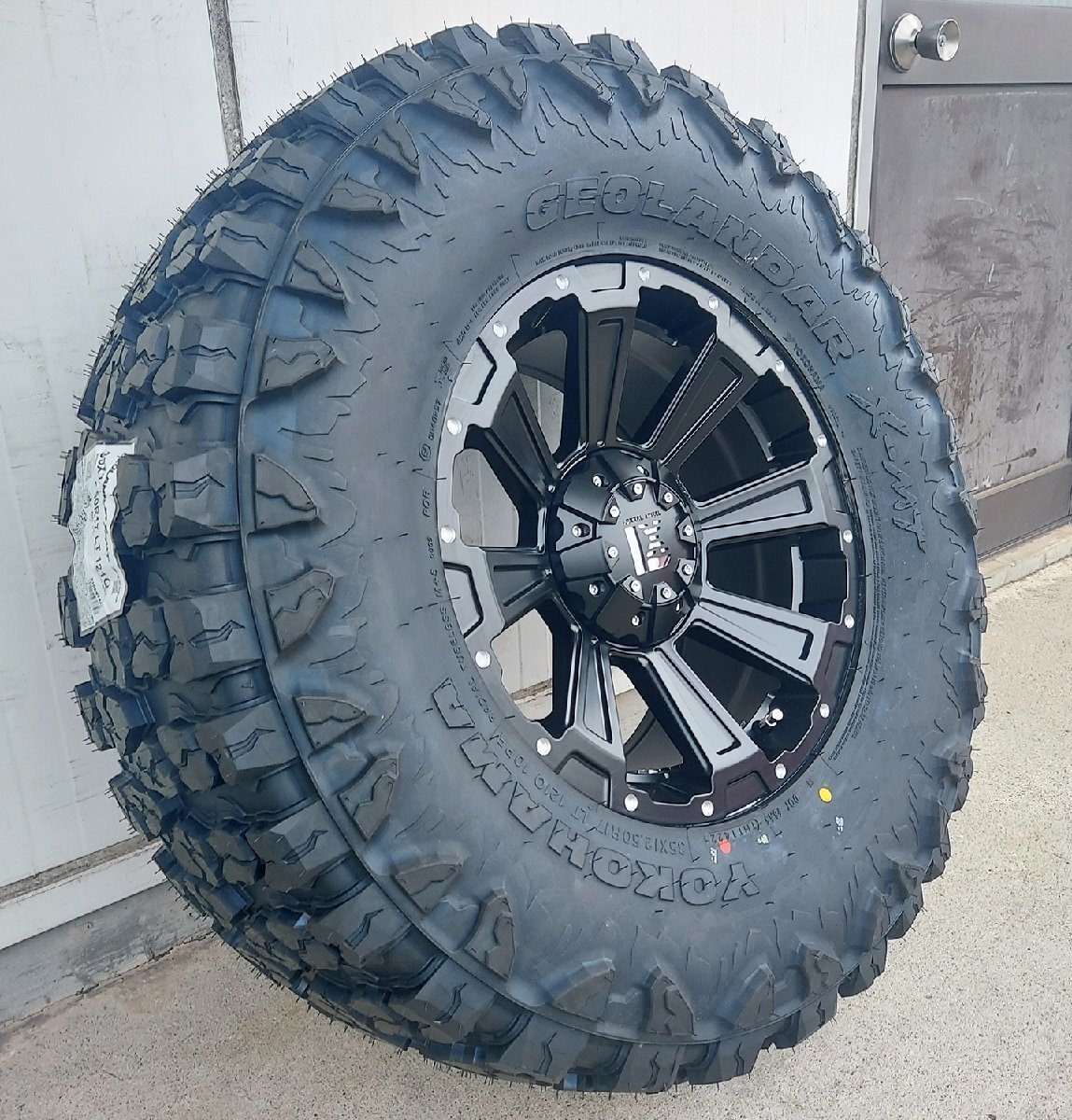 LEXXEL DeathRock ヨコハマ ジオランダー X-MT G005 35x12.50R17 37x12.50R17 37x13.50R17 40x13.50R17 タイヤホイール17インチ拍卖