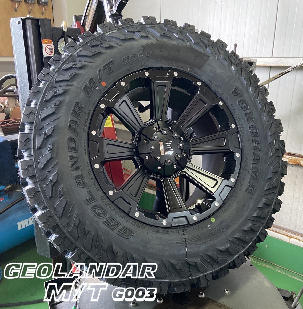 プラド ハイラックス サーフ FJ H3 LEXXEL DeathRock ヨコハマ ジオランダー MT G003 265/70R17 285/70R17 タイヤホイール17インチ拍卖