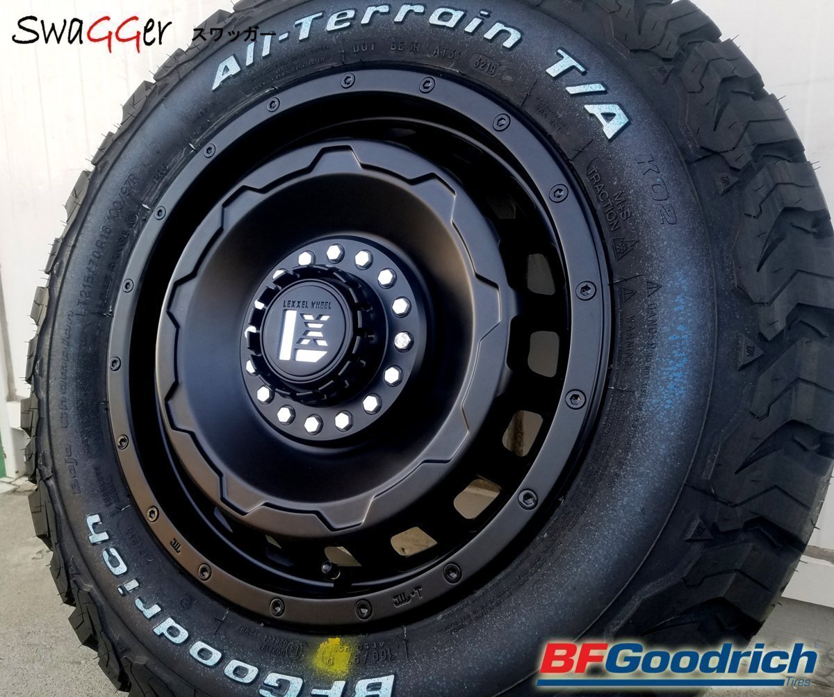 フォレスター SG/SH エクシーガ LEXXEL SwaGGer BF Goodrich ALLTERRAIN KO2 225/70R16 215/70R16 タイヤホイールセット 16インチ拍卖