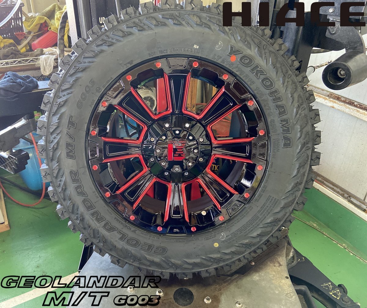 デリカD5 X-TRAIL LEXXEL DeathRock ヨコハマ ジオランダー MT G003 215/70R16 タイヤホイール16インチ 新品4本セット拍卖