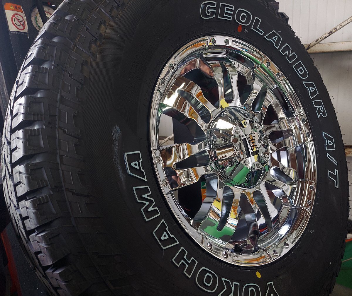 LEXXEL Balano JEEP JL JK ラングラー ヨコハマ ジオランダーAT G015 265/65R17 265/70R17 285/70R17 315/70R17 タイヤホイール 17インチ拍卖