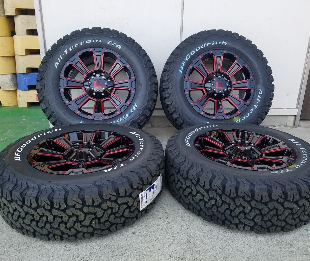 LEXXEL【DeathRock】ハイエース200系 レジアスエース 16インチ BF グッドリッチ オールテレーン KO2 215/70R16拍卖