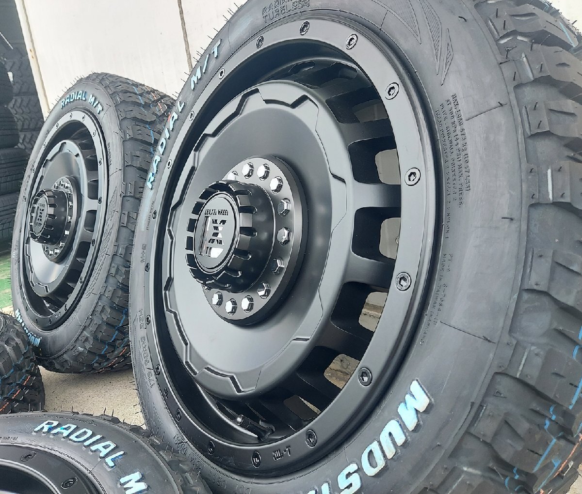 クロスビー アクア ルーミー トール LEXXEL SwaGGer Mudstar Radial MT 175/60R16 タイヤホイール 16インチ ホワイトレター拍卖