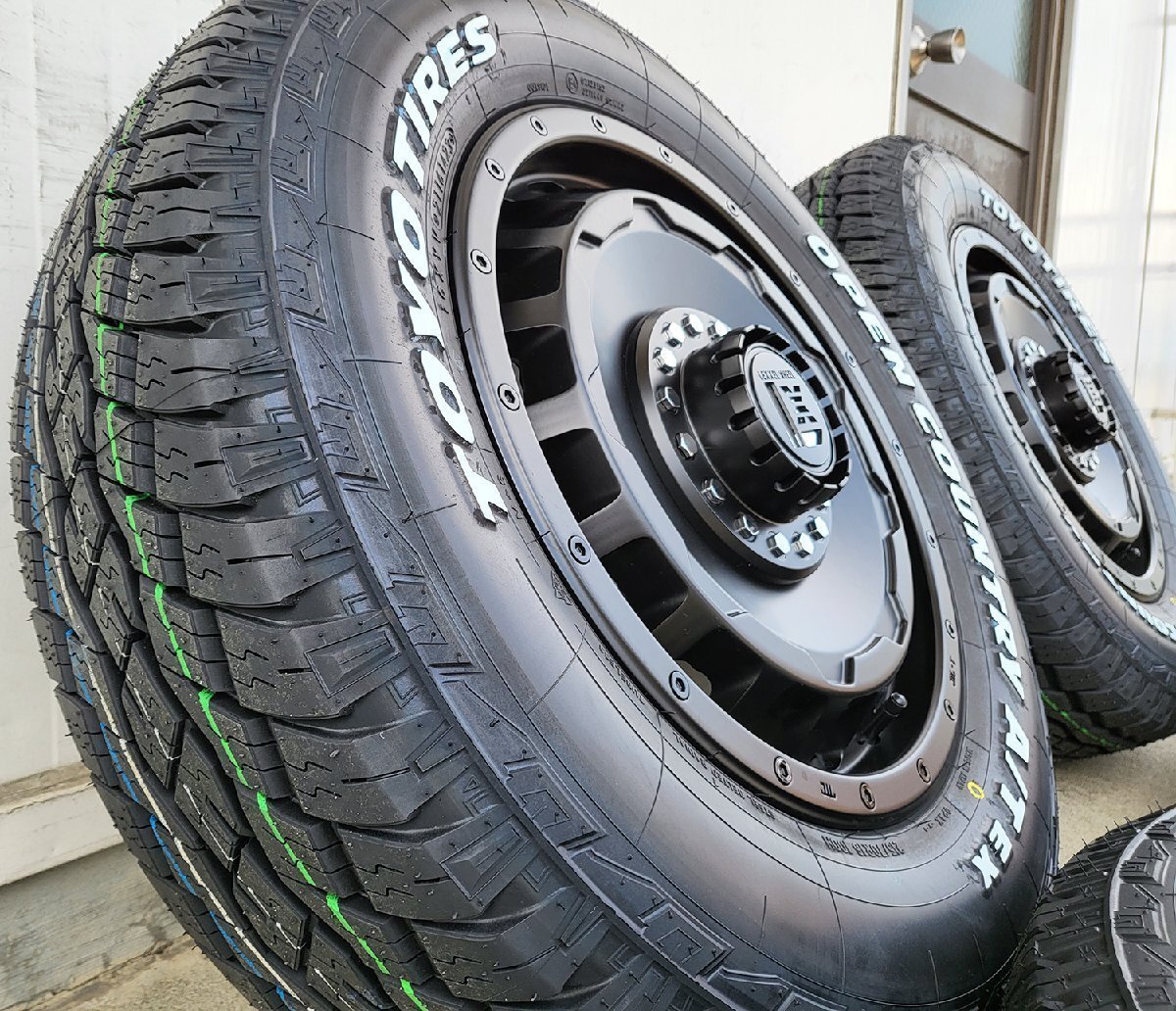ノーマル車高OK ジムニー シエラ JB74 ホイールセット TOYO OPENCUNTRY A/T EX 215/70R16拍卖