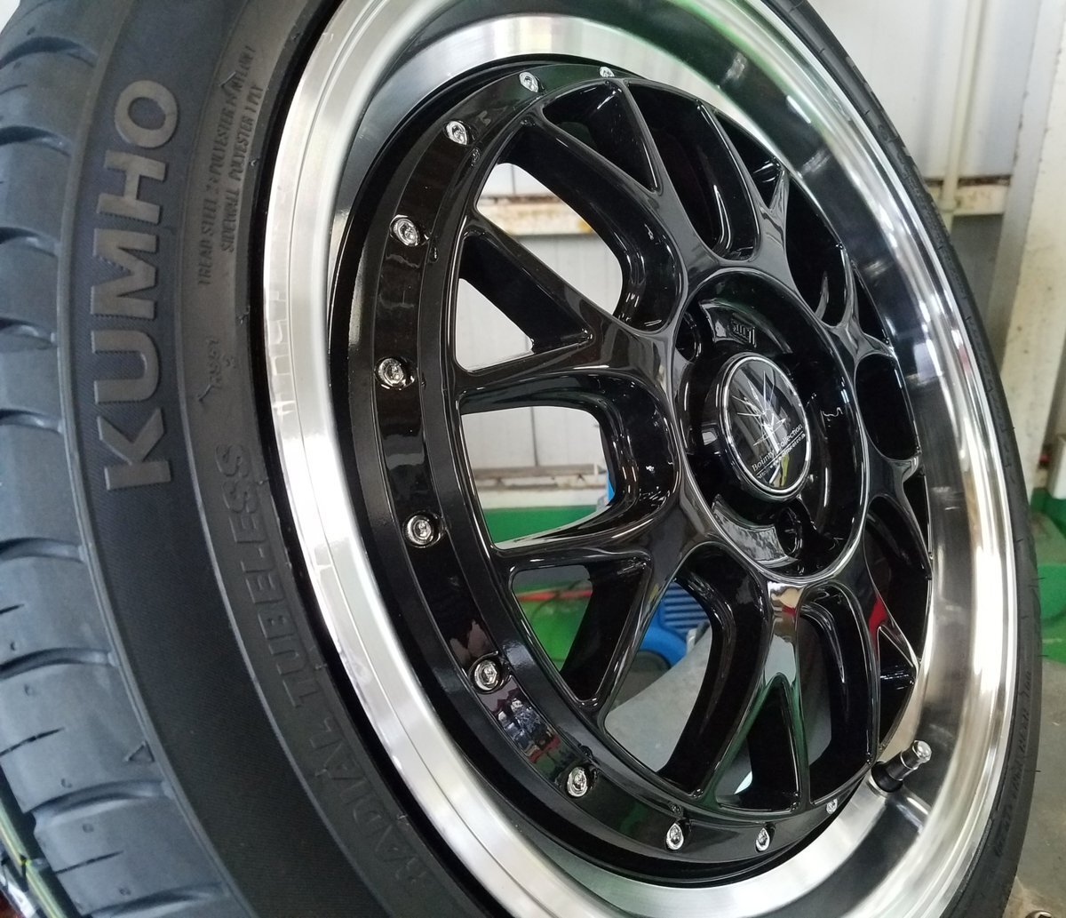 ハイゼットバン デッキバン エヴリィ キャリー BD00 16インチ クムホ HS51 タイヤホイールセット 165/40R16 165/45R16 165/50R16拍卖