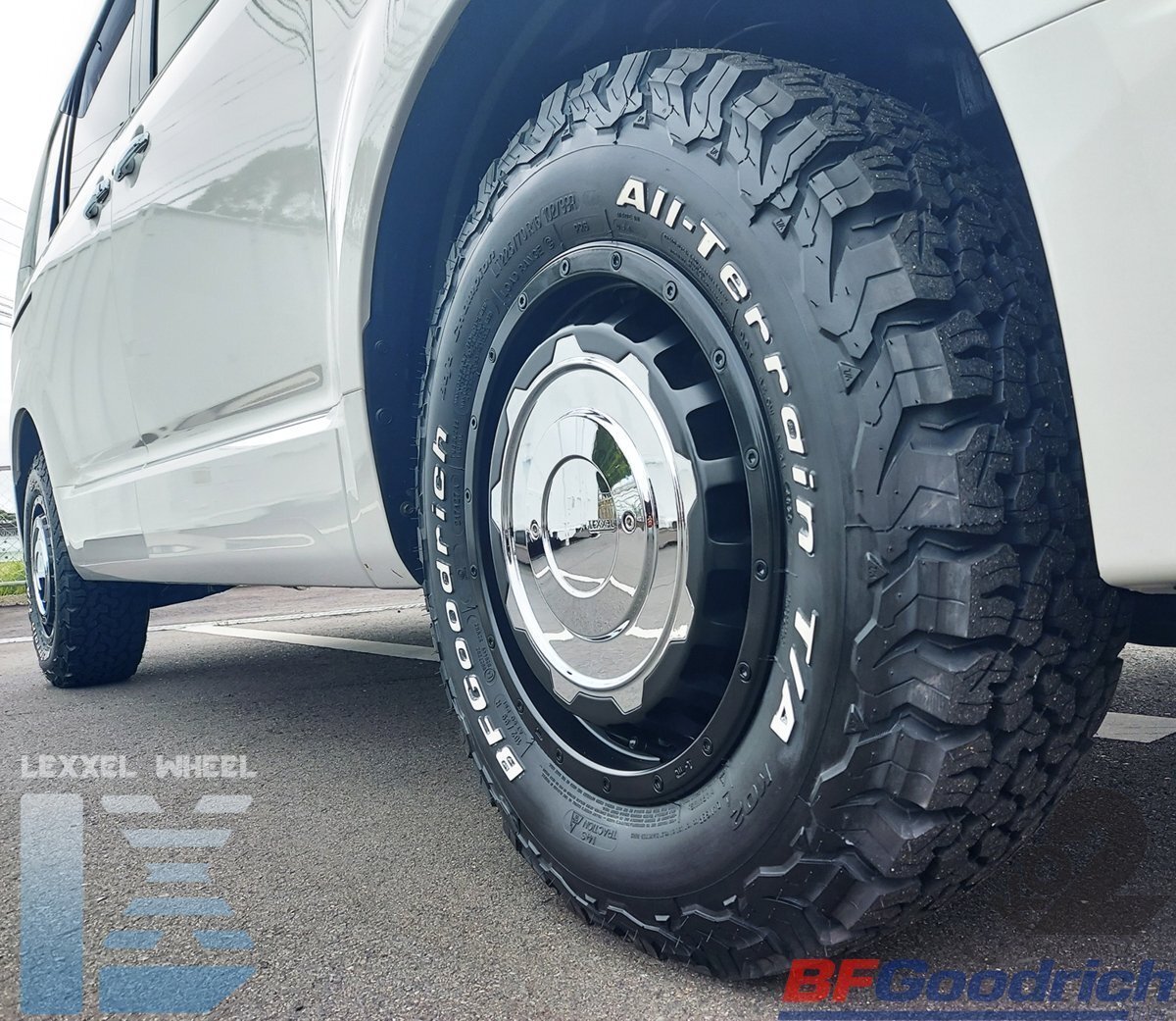 RAV4 クロスロード デリカD5 エクストレイル LEXXEL SwaGGer BF Goodrich ALLTERRAIN KO2 225/70R16 215/70R16 タイヤホイール 16インチ拍卖
