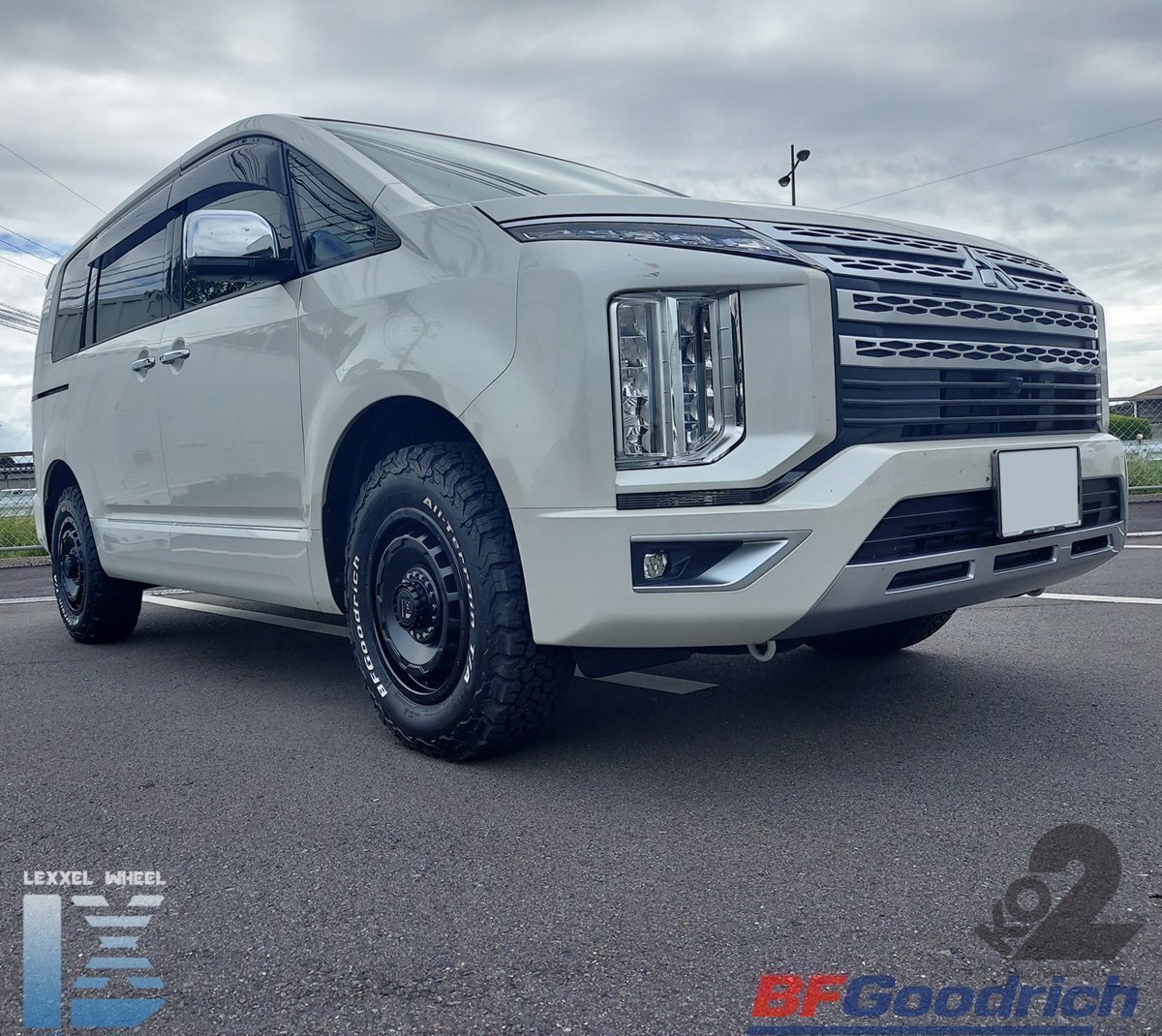 デリカD5 エクストレイル CX5 LEXXEL SwaGGer BF Goodrich ALLTERRAIN KO2 225/70R16 215/70R16 タイヤホイールセット 16インチ拍卖