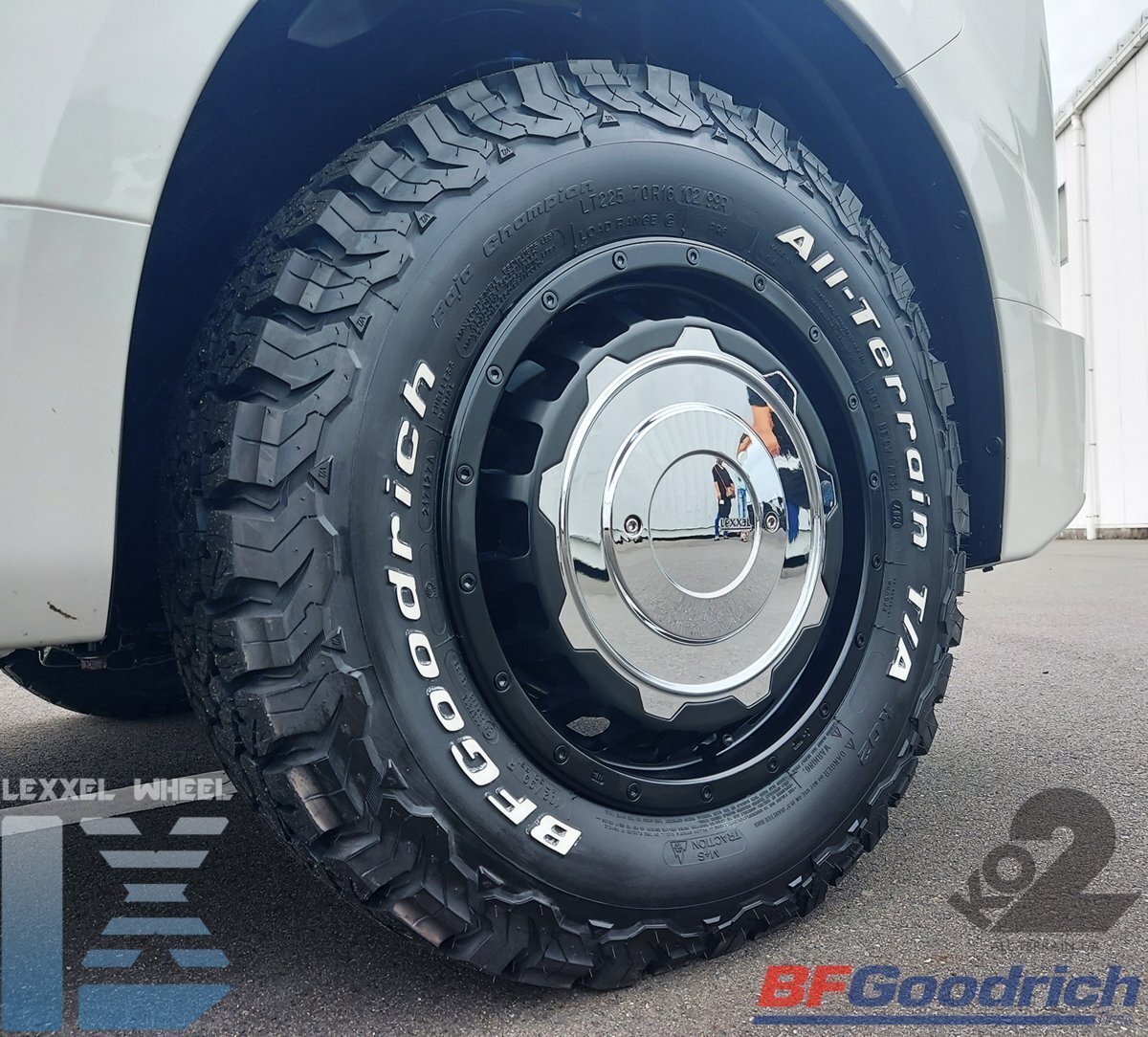 RAV4 クロスロード デリカD5 エクストレイル LEXXEL SwaGGer BF Goodrich ALLTERRAIN KO2 225/70R16 215/70R16 タイヤホイール 16インチ拍卖