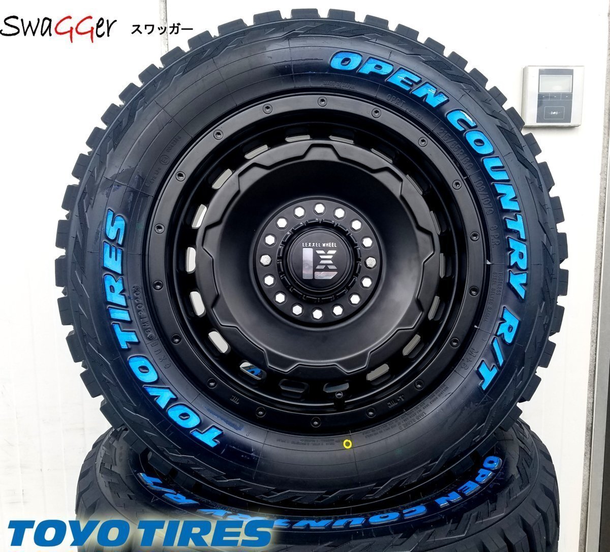 フォレスター SG/SH XV クロスロード LEXXEL SwaGGer トーヨー オープンカントリー RT 215/65R16 225/70R16 タイヤホイール 16インチ拍卖