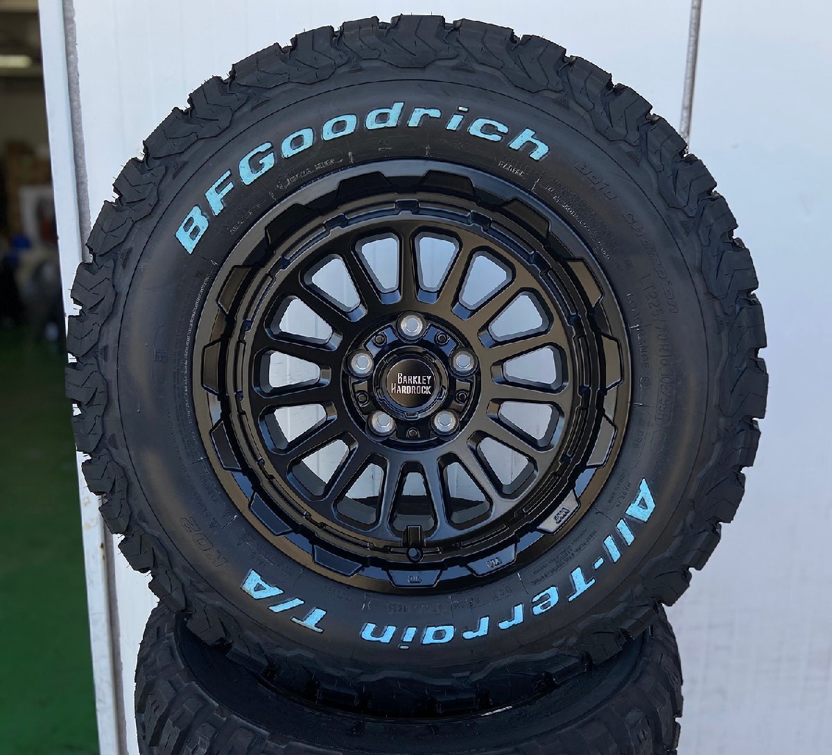 オフロード系 バークレイ・ハードロック リザード 114.3-5H +38 BF グッドリッチ KO2 225/70R16 215/70R16 235/70R16 デリカD5 RAV4 など拍卖