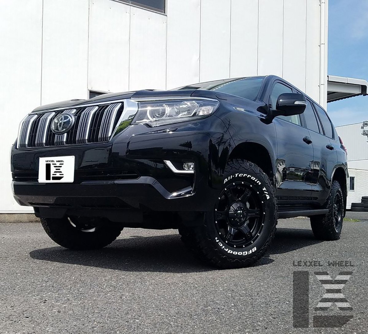 LEXXEL【OUTLAW】ハイラックス サーフ FJ プラド タホ H3 17インチ BF グッドリッチA/T ホワイトレター 265/70R17 285/70R17拍卖