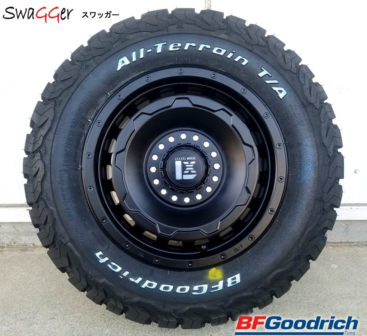 ヤリスクロス XV CX3 クロスロード LEXXEL SwaGGer BF Goodrich ALLTERRAIN KO2 225/70R16 215/70R16 タイヤホイールセット 16インチ拍卖