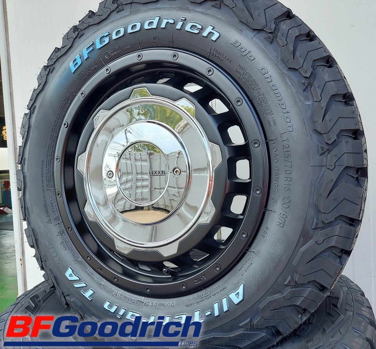 RAV4 クロスロード デリカD5 エクストレイル LEXXEL SwaGGer BF Goodrich ALLTERRAIN KO2 225/70R16 215/70R16 タイヤホイール 16インチ拍卖