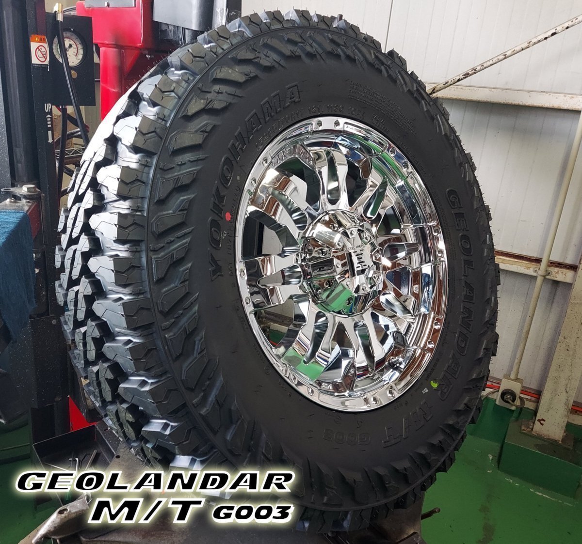 LEXXEL Balano JK JL ラングラー 17インチ ヨコハマ ジオランダー MT G003 265/70R17 285/70R17 33x12.50R17 35x12.50R17拍卖