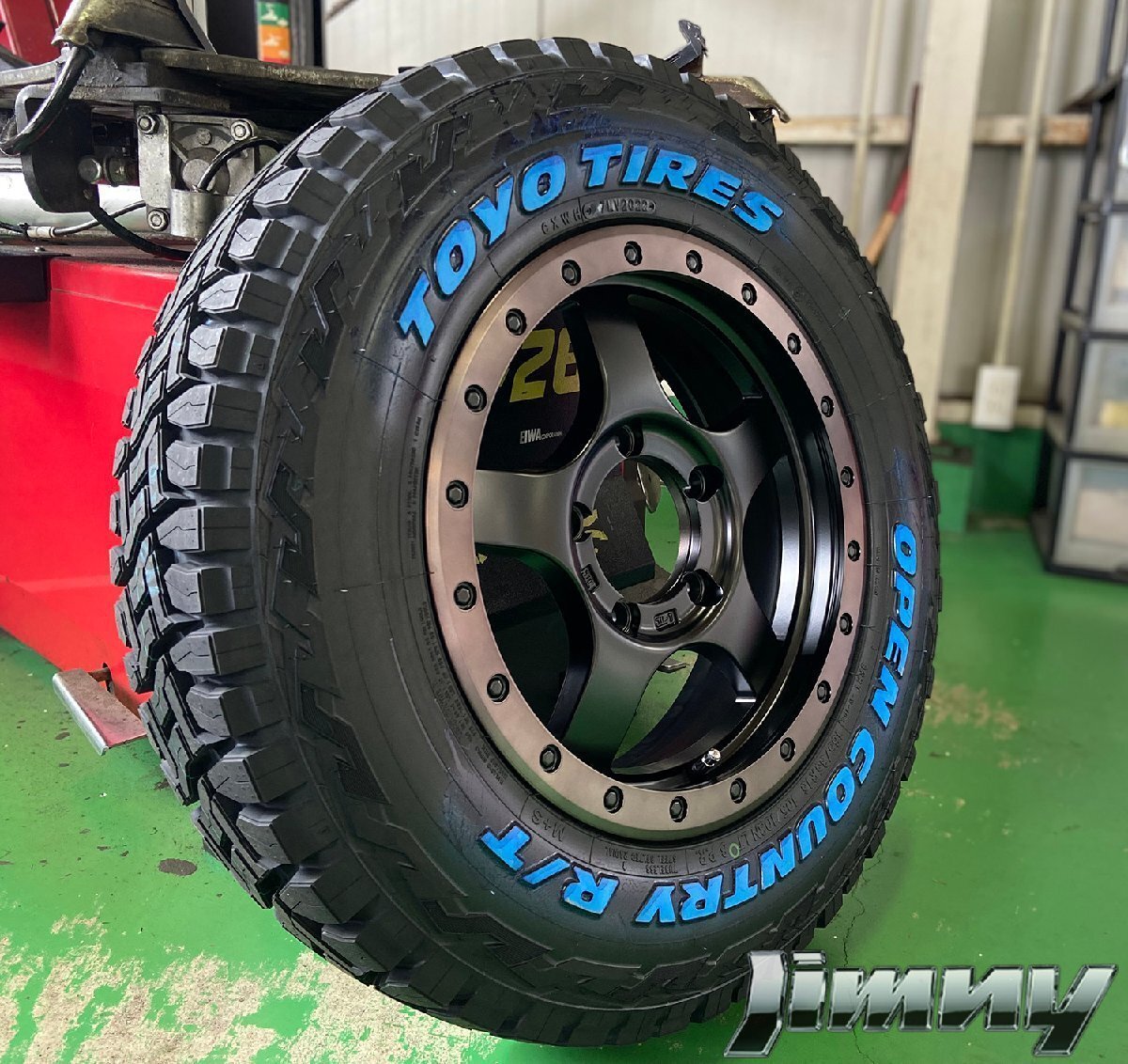 トーヨー オープンカントリーR/T ホワイトレター 185/85R16 ジムニー JB23 JB64 BDX05 マットブラック拍卖