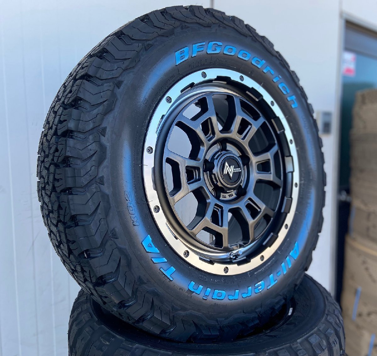 ナイトロパワー H6 スラッグ BF グッドリッチ KO2 225/70R16 デリカD5 RAV4 エクストレイル クルーガー ジューク デュアリス拍卖