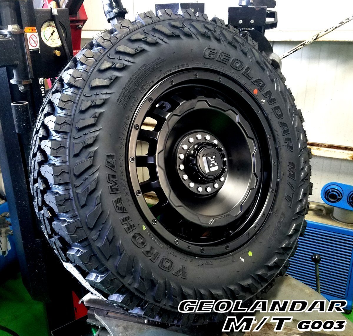 トライトン プラド ハイラックス LEXXEL SwaGGer ヨコハマ ジオランダー MT G003 265/65R17 265/70R17 275/70R17 タイヤホイール 17インチ拍卖