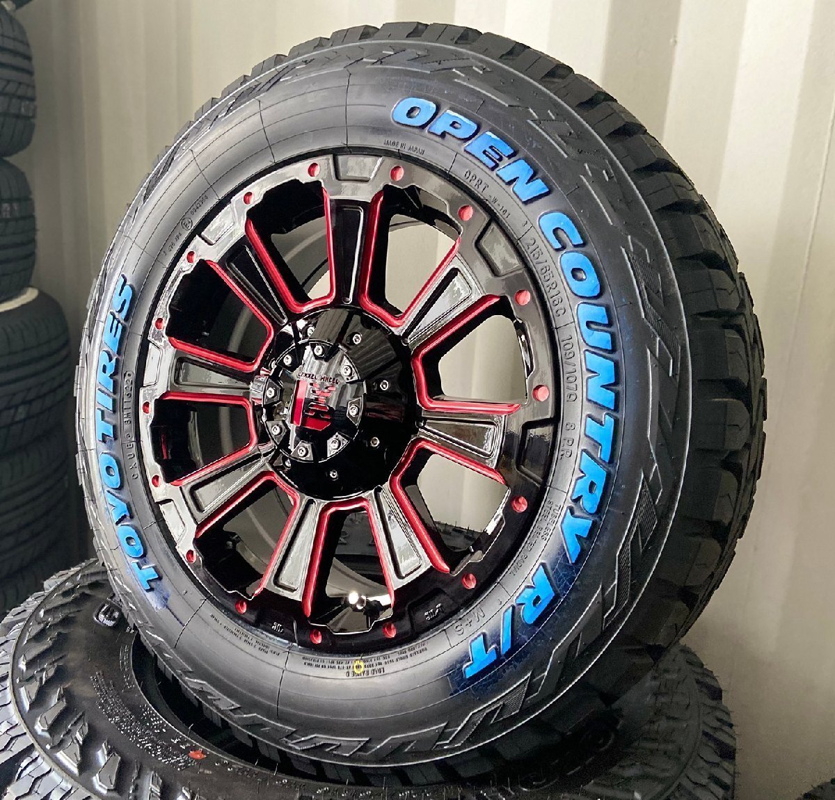 オフロード系 ホンダ ステップ ワゴン トーヨー オープンカントリー RT 215/65R16 ホワイトレター LEXXEL【DeathRock】16インチ拍卖