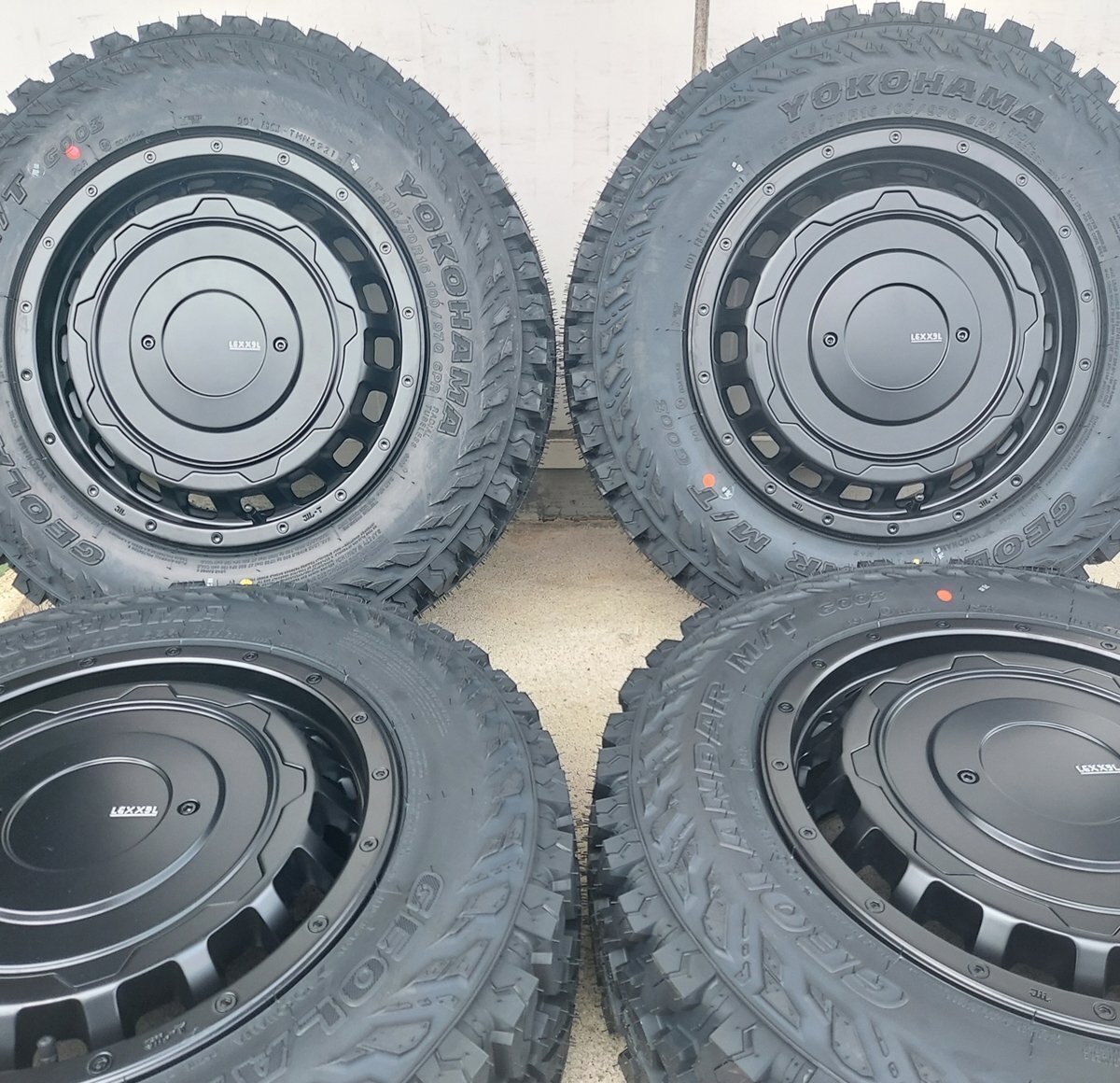 XV CX3 クロスロード ヤリスクロス LEXXEL SwaGGer ヨコハマ ジオランダー MT G003 225/70R16 215/70R16タイヤホイールセット 16インチ拍卖