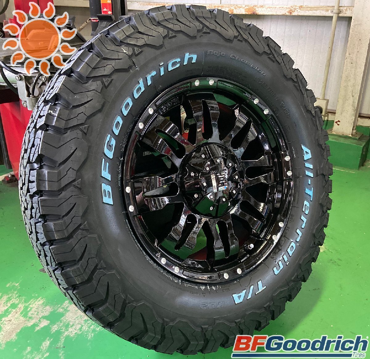 ハイラックス HILUX ハイラックスZ ハイラックスGR-S タイヤ ホイール BF Goodrich AT KO2 265/65R17 LEXXEL Balano 17インチ拍卖