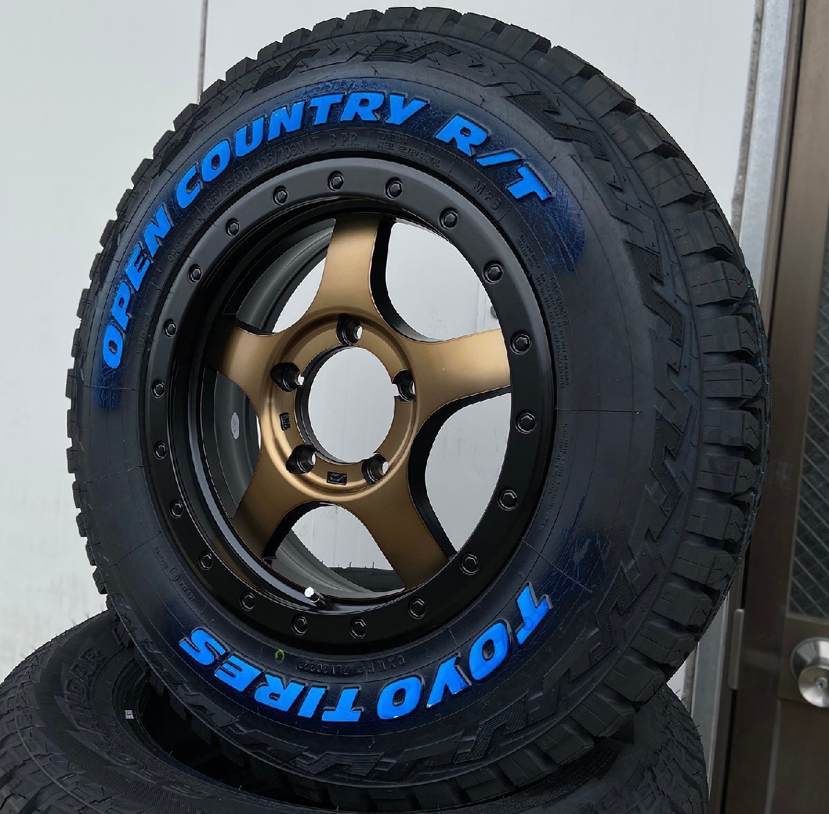トーヨー オープンカントリー R/T 185/85R16 ホワイトレター Bounty Collection BDX05 ジムニー専用 タイヤホイールセット 16インチ拍卖