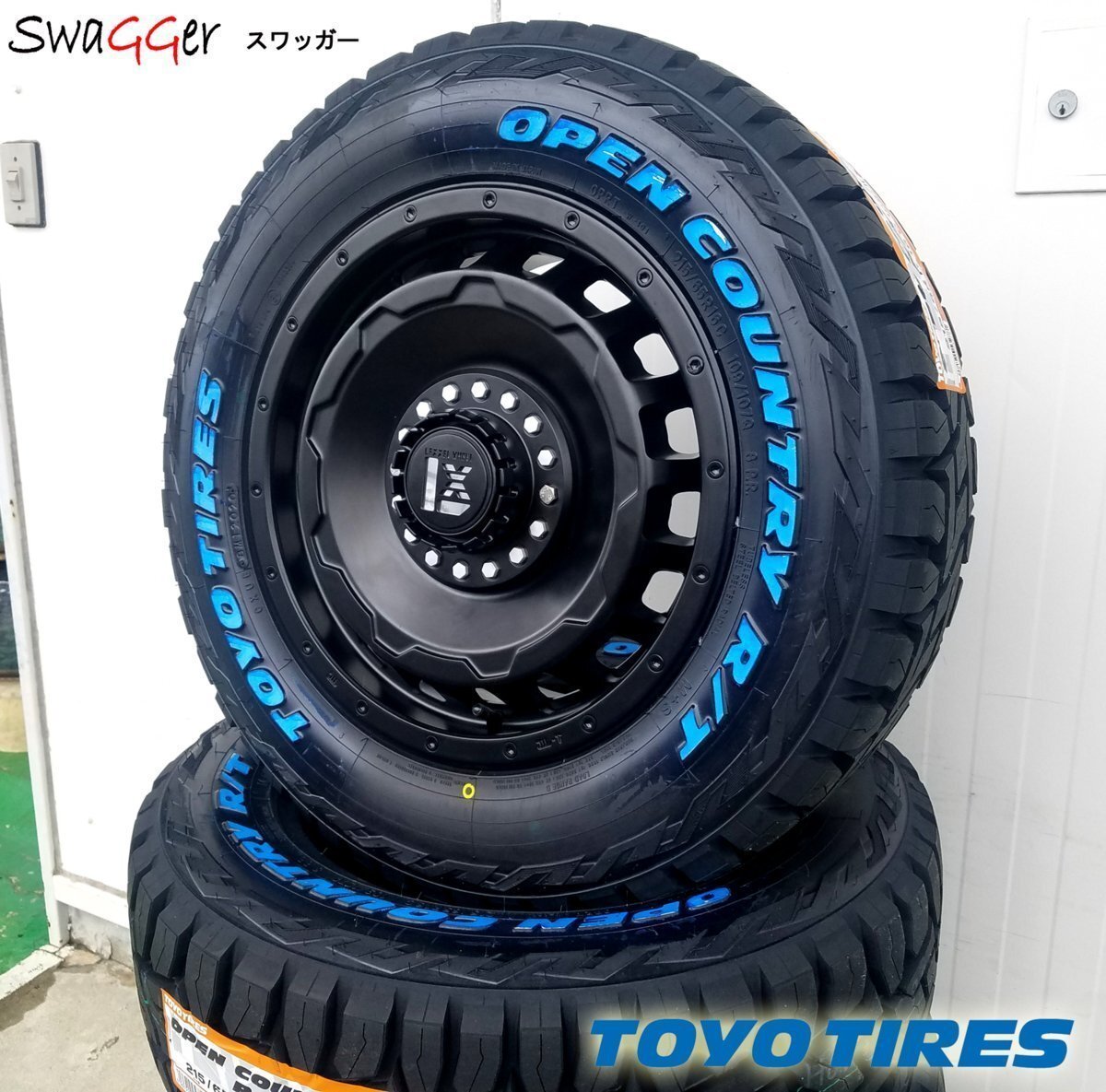 フォレスター SG/SH XV クロスロード LEXXEL SwaGGer トーヨー オープンカントリー RT 215/65R16 225/70R16 タイヤホイール 16インチ拍卖