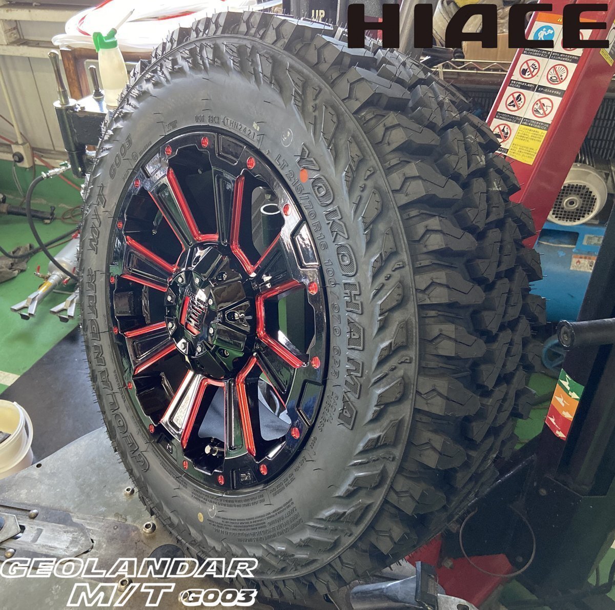デリカD5 X-TRAIL LEXXEL DeathRock ヨコハマ ジオランダー MT G003 215/70R16 タイヤホイール16インチ 新品4本セット拍卖