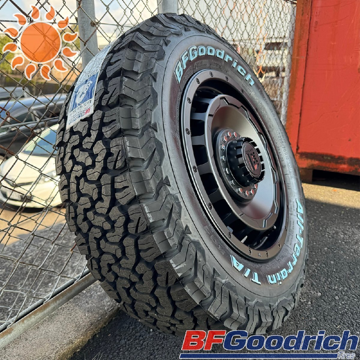 4本組 ジムニー シエラ JB74 16インチ タイヤホイールセット 1台分 BF Goodrich ALLTERRAIN KO2 215/70R16 225/70R16 235/70R16拍卖