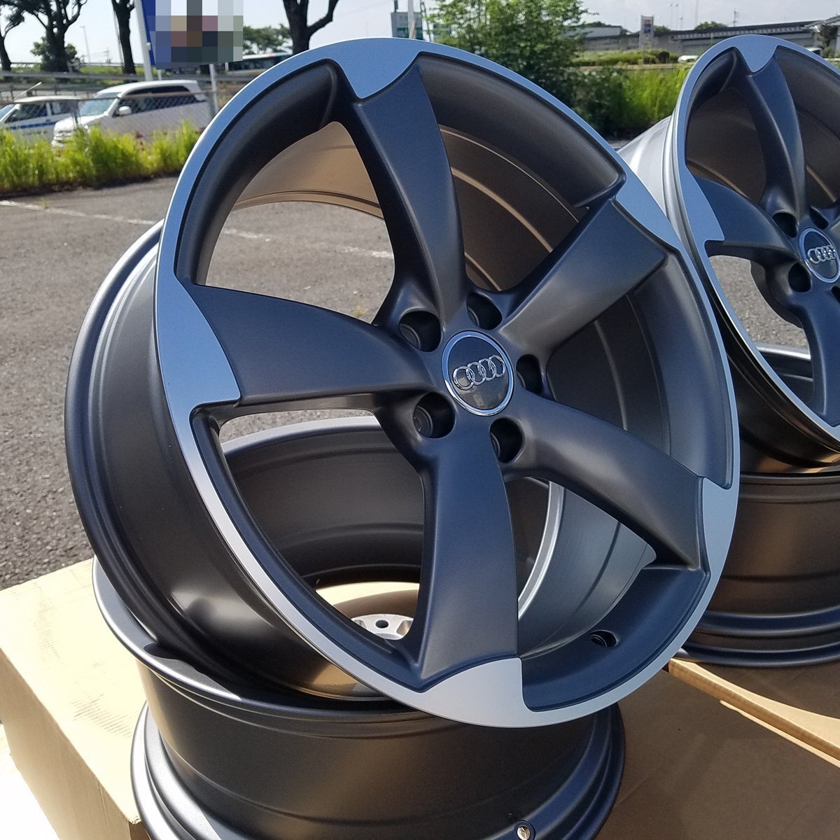 訳有品 Audi アウディ A5(8T) A6(4F/4G) A7(4G) A8(4E/4H) TT(8J) Q5(8R) 20インチ 新品 タイヤホイールセット 20x9.0 +35 112-5H拍卖