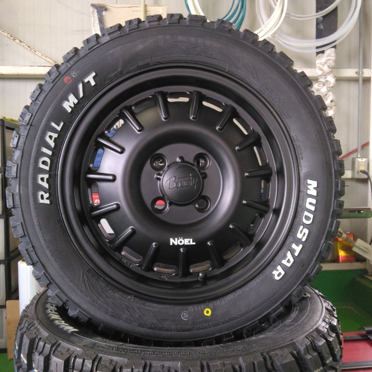 新発売 Noel ハスラー タフト デリカミニ ウェイク スペーシアギア MUDSTAR Radial MT 165/60R15 165/65R15 15インチ タイヤホイール拍卖