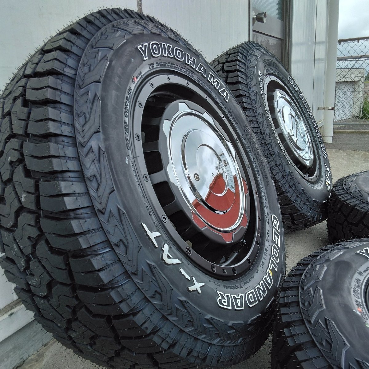 アウトランダー タイヤホイールセット 235/70R16 ヨコハマ ジオランダー X-AT 16インチ SwaGGer Oldstyle拍卖