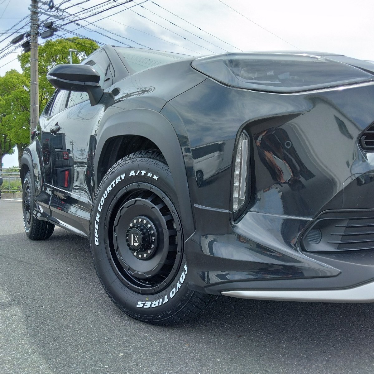 ヤリスクロス タイヤホイールセット TOYO OPENCOUNTRY ATEX 205/65R16 215/70R16 16インチ スワッガー 新品 4本セット拍卖