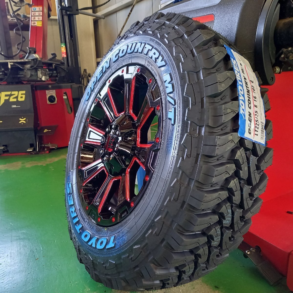 TOYO OPENCOUNTRY MT 225/75R16 デリカD5 エクストレイル RAV4 CX5 ヴァンガード 16インチ DeathRock拍卖
