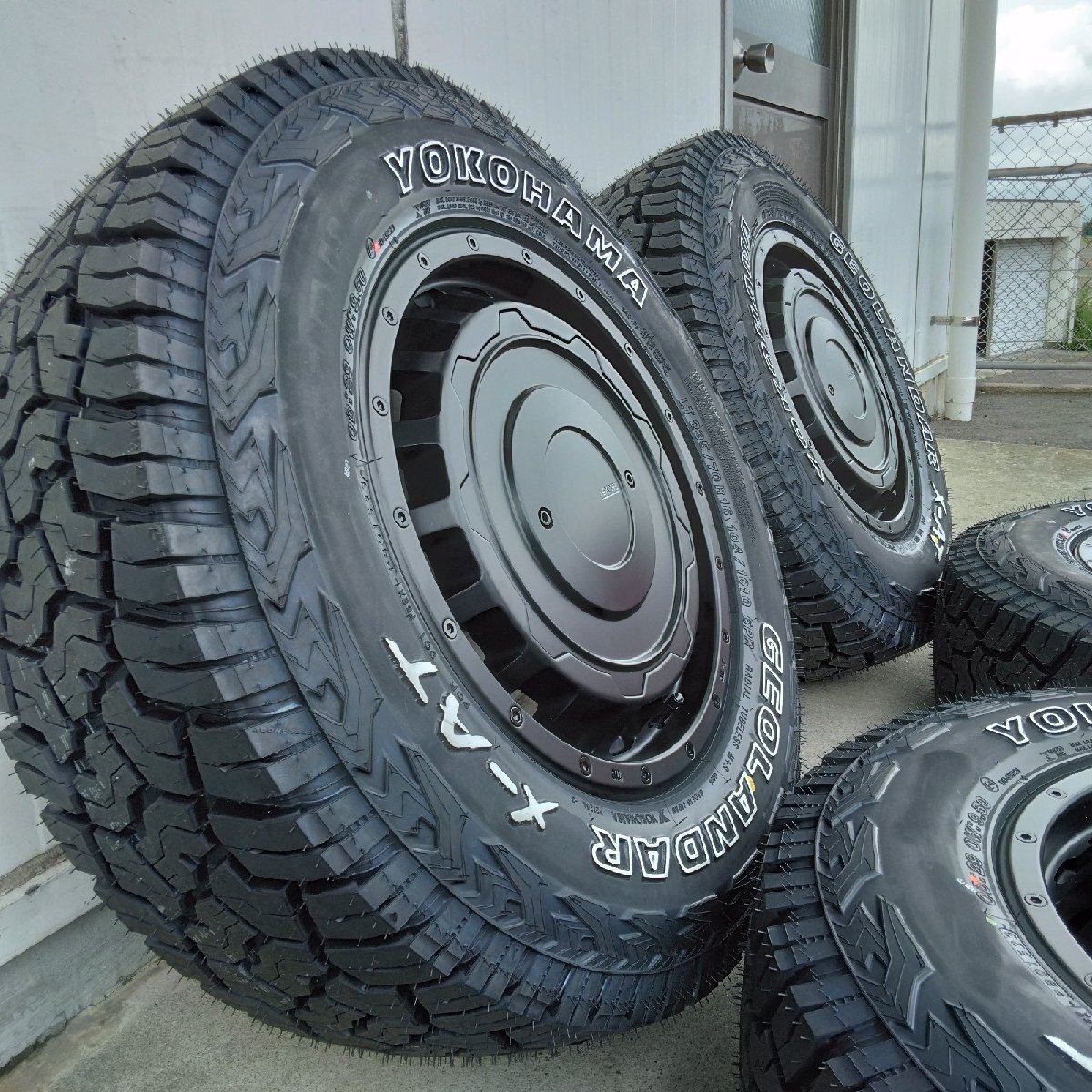 アウトランダー タイヤホイールセット 235/70R16 ヨコハマ ジオランダー X-AT 16インチ SwaGGer Oldstyle拍卖