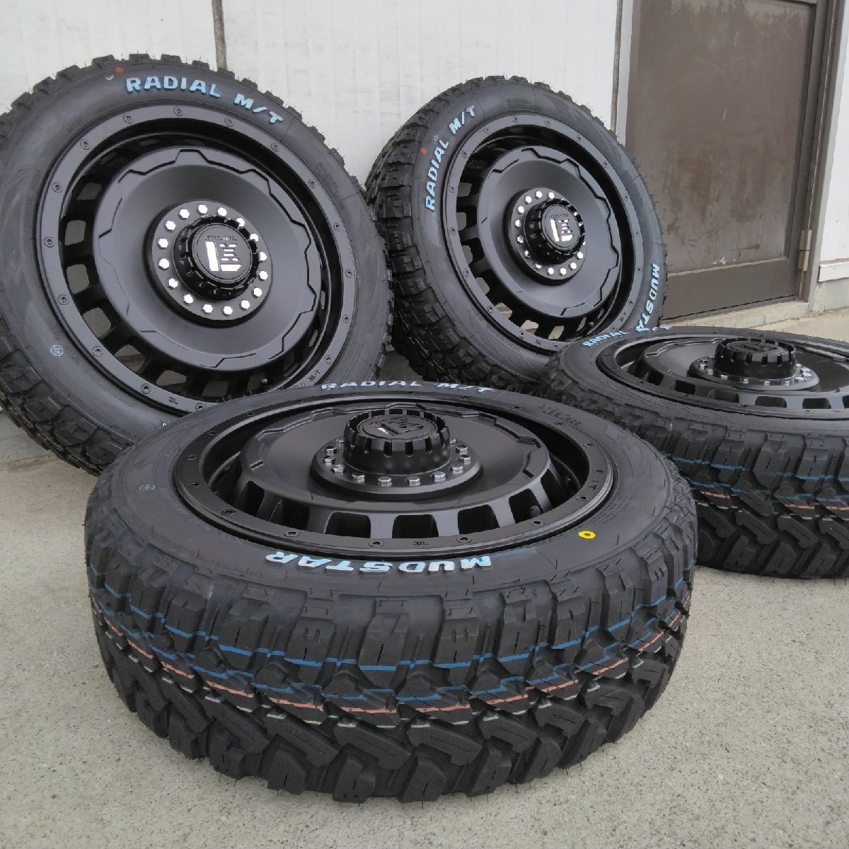 ステップワゴン タイヤホイールセット 205/60R16 マッドスター ラヂアル MT LEXXEL SwaGGer スワッガー 16インチ拍卖