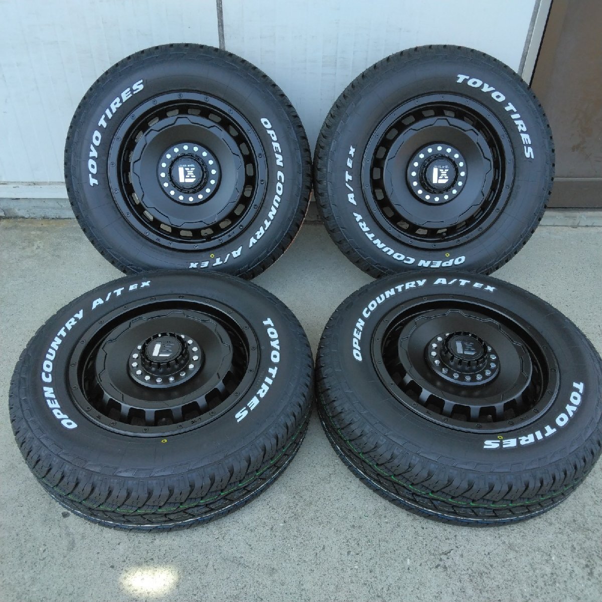 新品/4本セット ヤリスクロス タイヤホイール トーヨー オープンカントリー AT EX 205/65R16 215/70R16 ホワイトレター 16インチ SwaGGer拍卖