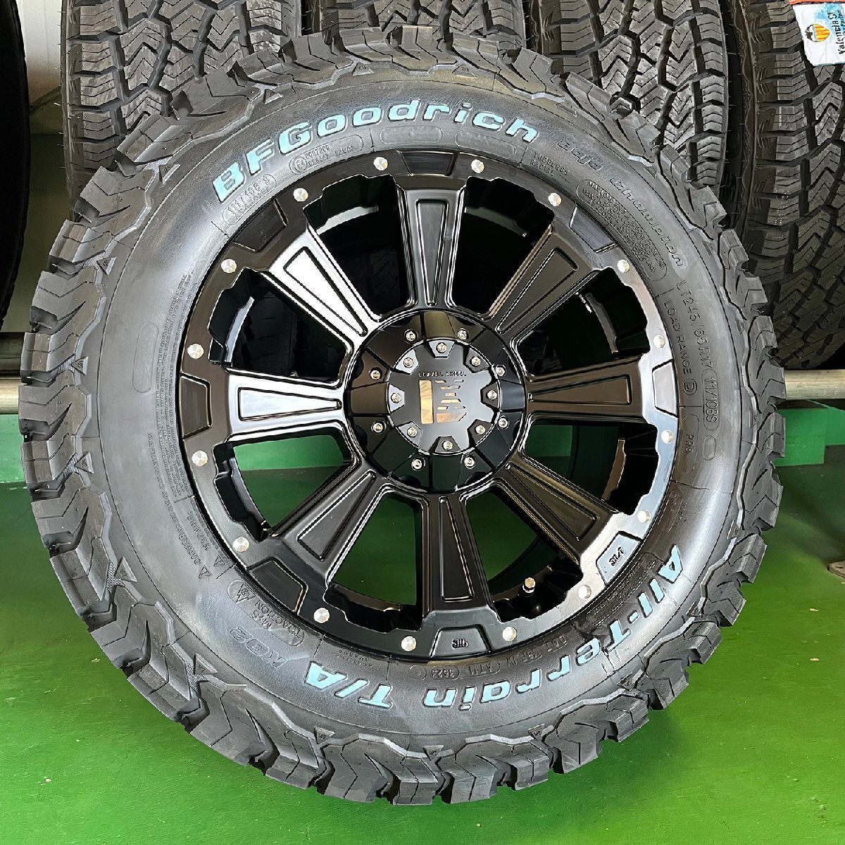 D5 CX8 CX5 RAV4 エクストレイル イヴォーク タイヤホイール BF グッドリッチ オールテレーン ホワイトレター 225/70R17 245/65R17 17イン拍卖