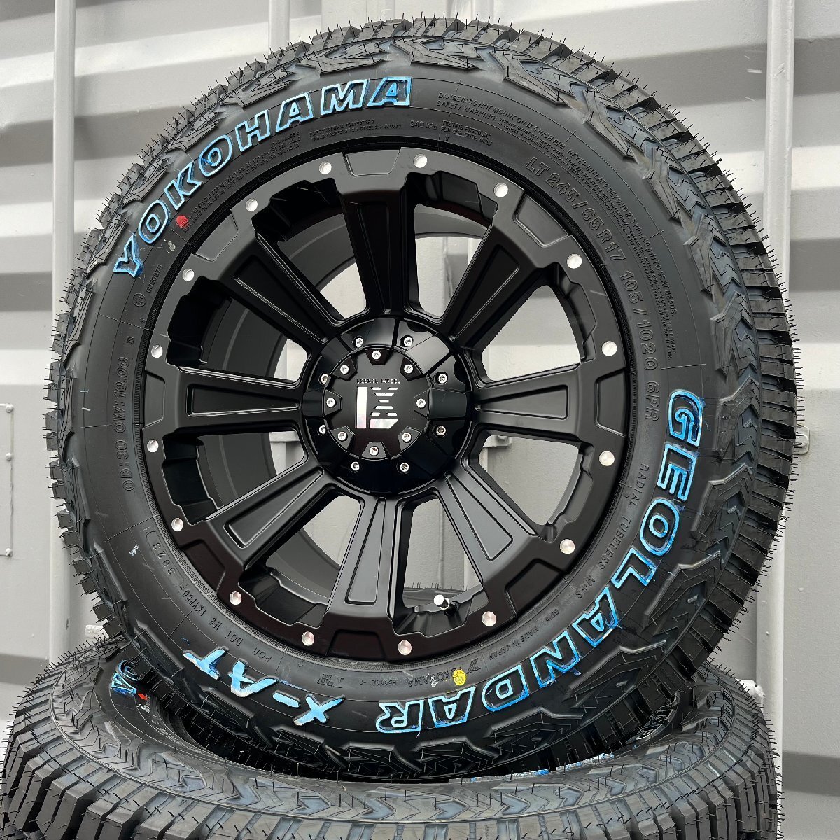 トヨタ RAV4 タイヤホイールセット 16インチ ヨコハマ ジオランダー X-AT【235/70R16】or【245/70R16】LEXXEL DeathRock拍卖